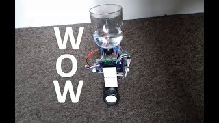 Part 3 - 2 Wheeled Self Balancing Robot Stunt aka Balancing a Glass of Water with a 2 Wheels Bot