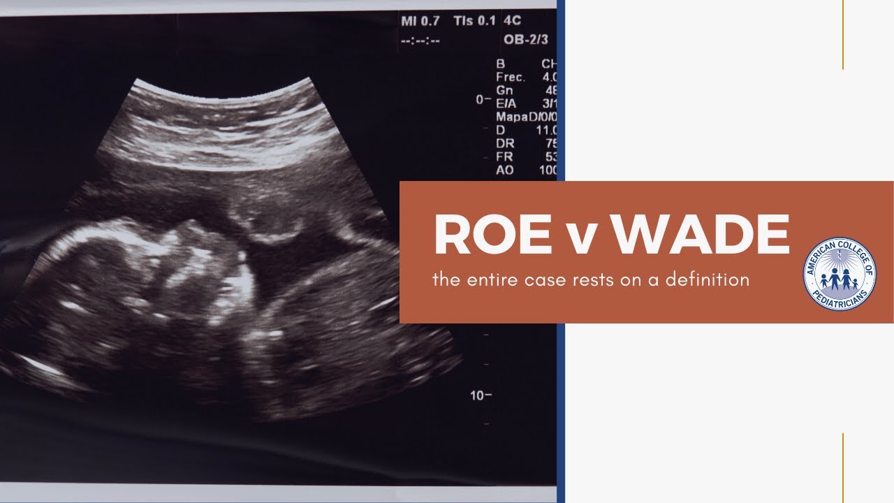 Roe v Wade: The Entire Case Rests on a Definition - YouTube
