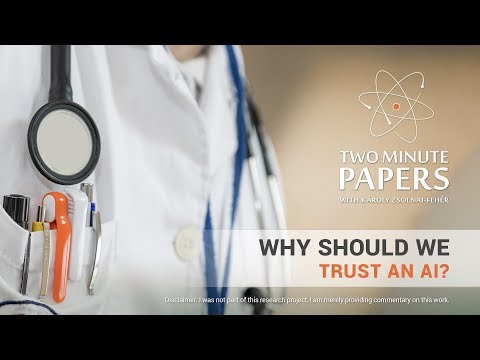 Prečo by sme mali dôverovať AI? | Two Minute Papers #233