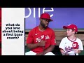 Jr Nats KID REPORTER Interviews Major League Baseball Coach
