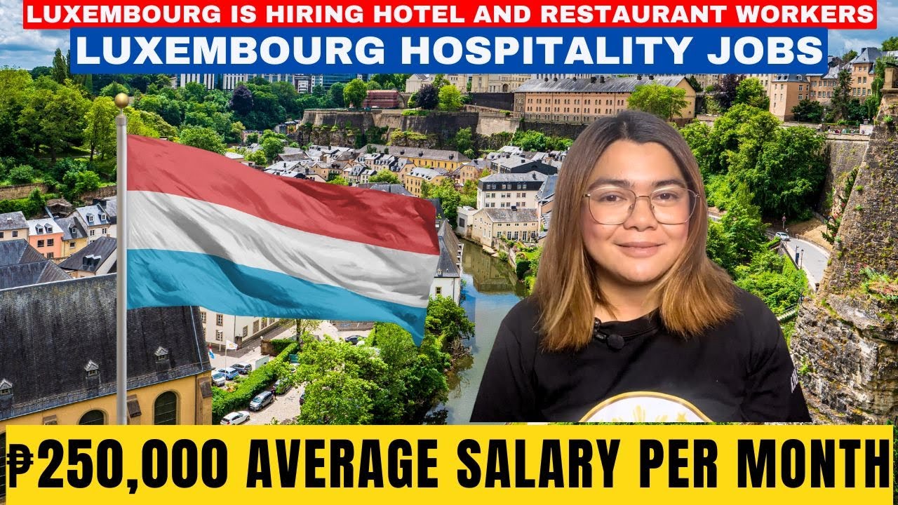 NO EXPERIENCE NEEDED? HOSPITALITY JOBS IN LUXEMBOURG!
