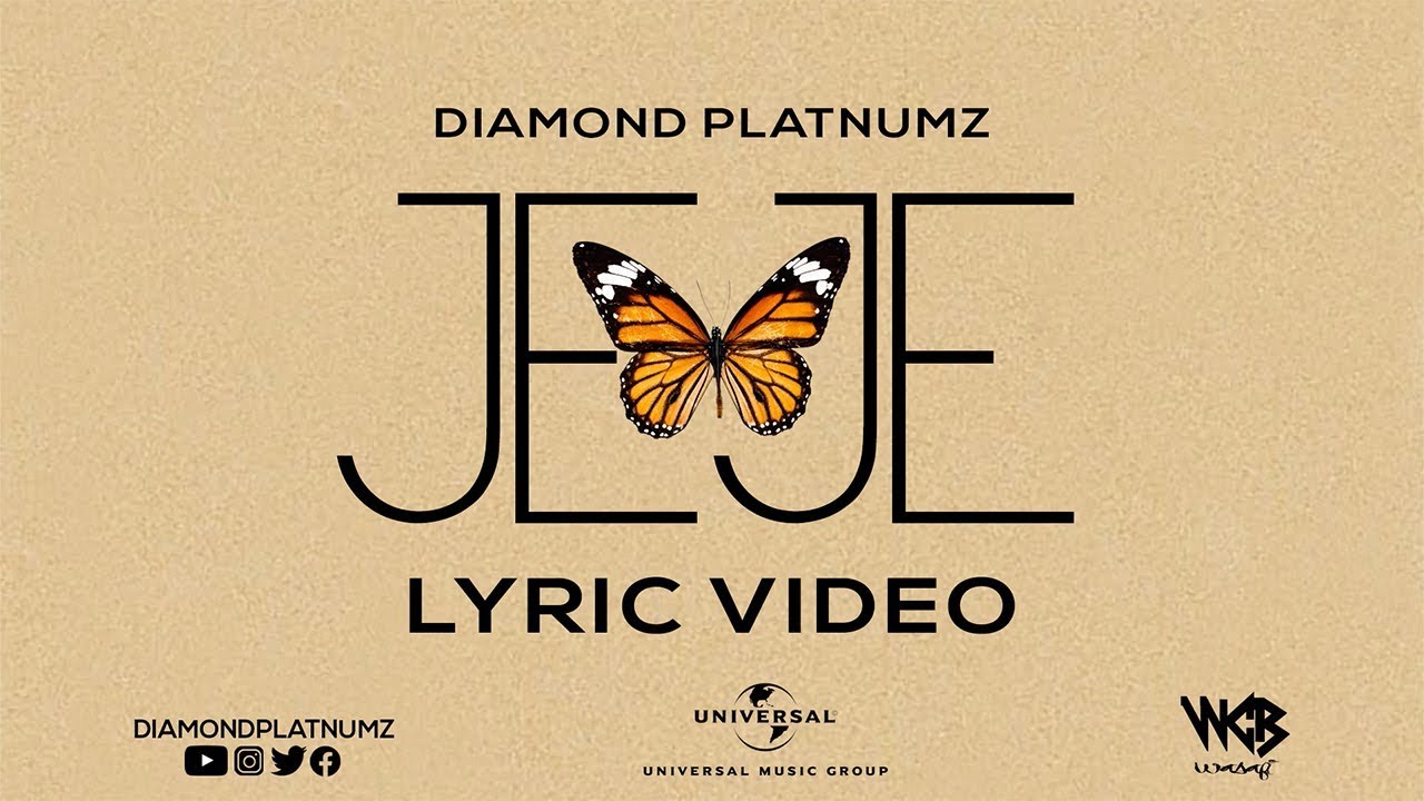Diamond Platnumz   Jeje Lyric Video