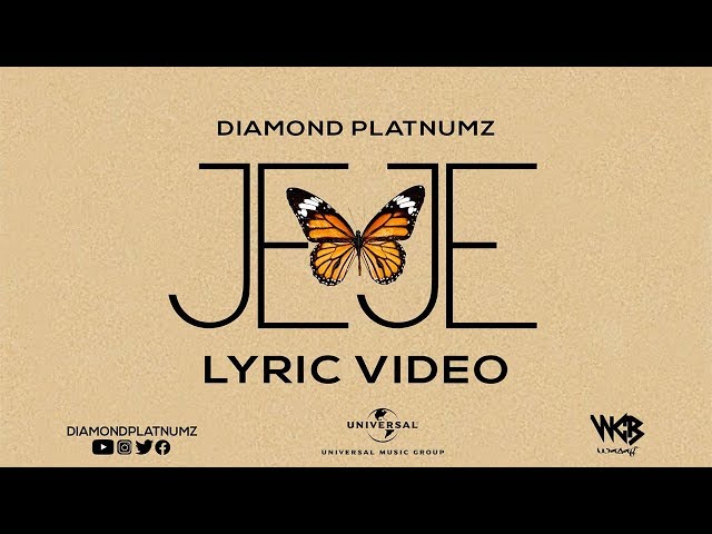 Diamond Platnumz - Jeje (Lyric Video) class=