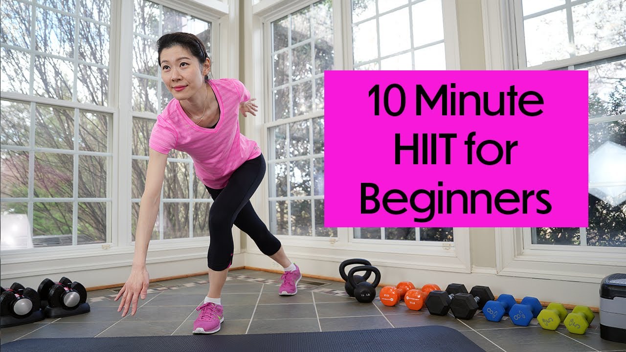 IntervalUp 10 Minute HIIT Workout for Beginners at Home | No Equipment ...