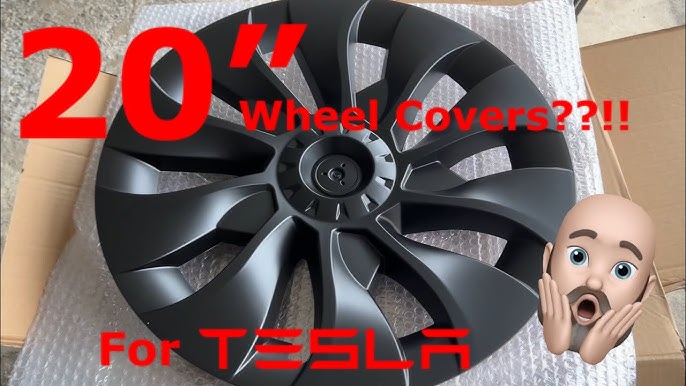Tesla Model 3 Überturbinen Radkappen 18 Zoll - Alternative zu 3000€ Felgen  