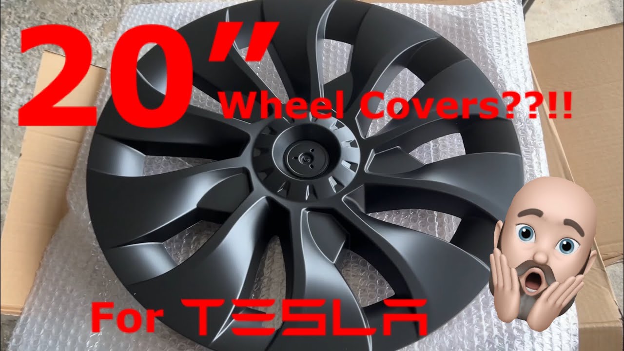 T310 Tesla Model 3 Uberturbine Styled Aero Wheel Cover Set for 18