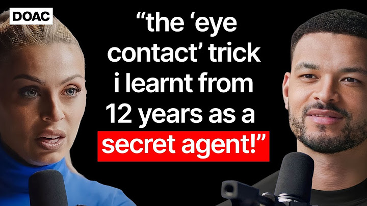 Hemlig agent: Hur man upptäcker en lögn direkt! - Evy Poumpouras
