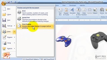PowerPoint 2007, Exercise 34   Modifying Handout Header and Footer