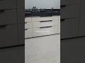 White Colour Laminate finish Modular Kitchen || #modularkitchen #furnituredesign
