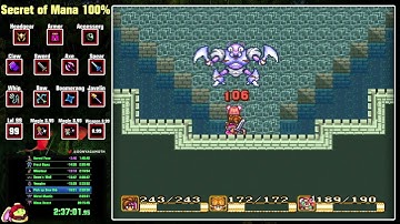 Secret of Mana 100% speedy run into 2023 [Part 3]