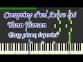 Comptine dun autre t   yann tiersen easy piano tutorial planetcover