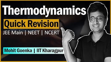 Thermodynamics | Quick Revision | Key Points and Formula List | JEE Main and NEET Physics