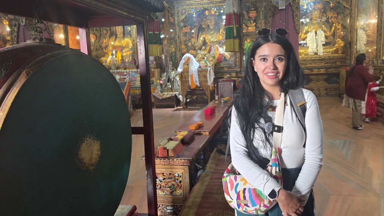 ME INFILTRE A UN TEMPLO  TIBETANO