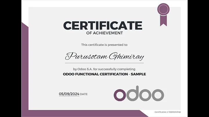 Odoo 18 Inventory Certification Mastery | Functional Preparation Guide