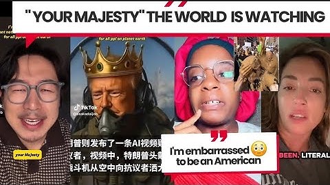 "WORLD LEADER"? THE AI VIDEO THAT SHOCKED THE GLOBE || REACTIONS TO THE PRESIDENT