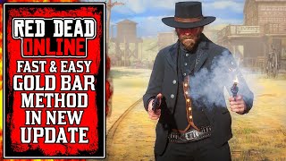 The Easiest Gold Bar Grinding Method Is Back.. NEW Red Dead Online Update Bonus Rewards (RDR2)