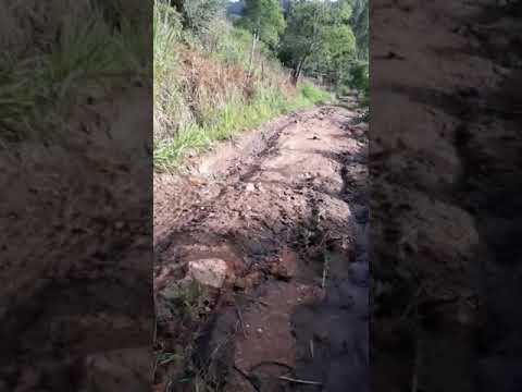 Estrada da Baetinga em Amargosa, depois da chuva do dia 08.03.2020