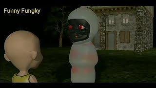 Download Lagu Funny!!! Upin reaction when meeting Pocong MP3