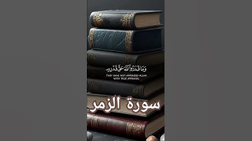 سورة الزمر #اكسبلور #دويتو #quran #تيك_توك #دعاء #دعاءمستجاب #صباح_الخير #حالات_واتس #quran