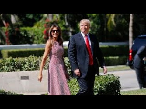 Video: Melania Trump este de bună dispoziție după operație