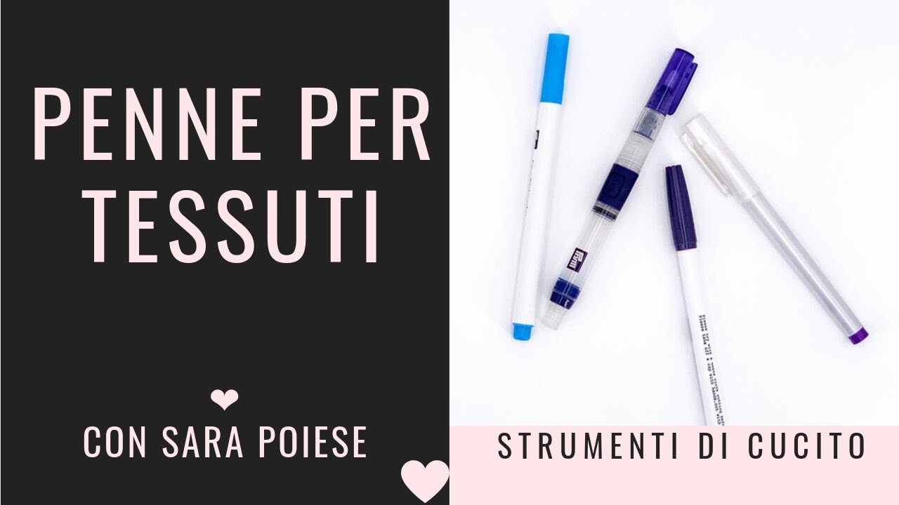 Strumenti per disegnare su stoffa