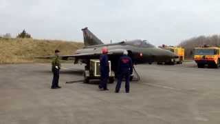 Saab J-35 Spring startup trial - High TOT cutoff