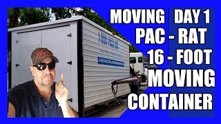 PACKRAT MOVING CONTAINER | MOVING DAY PART 1