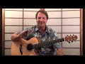 Introduction to blues  acoustic guitar lesson preview from totally guitars