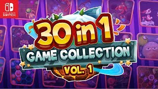 30-in-1 Game Collection: Volume 1 (Nintendo Switch) - Trailer by Teyon screenshot 1