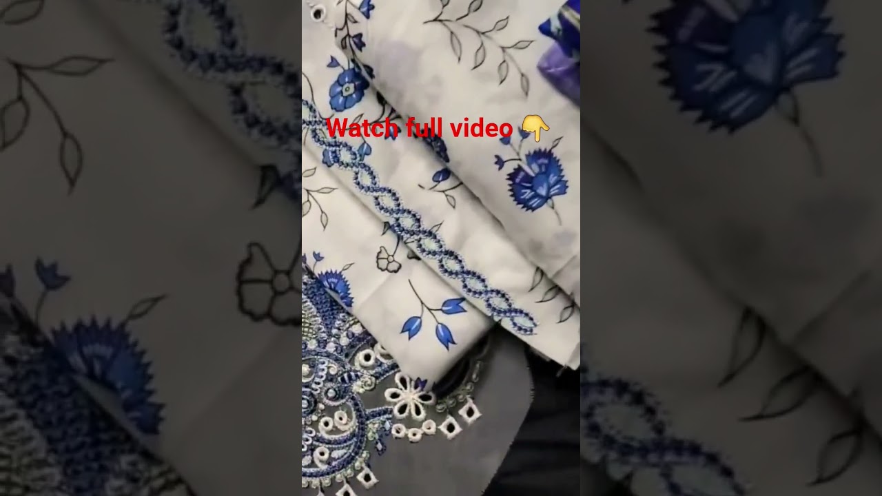 unstitched Pakistani suit
