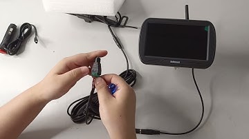 DoHonest S23 Truck Wireless Backup Camera  System Pairing Video