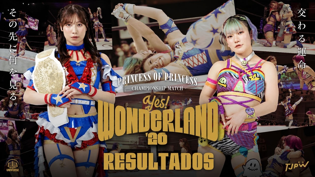 TJPW HUMILLA a AEW | SUZUME ENTIERRA al NUEVO TALENTO |  TJPW YES WONDERLAND 2026 🔴 RESULTADOS