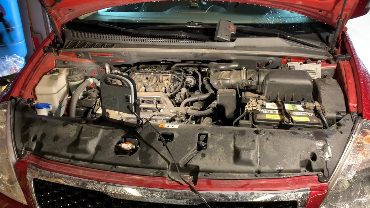 Kia Sedona 2014 Throttle body replacement swap out how to DIY - YouTube