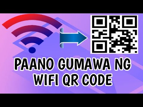 Video: Paano ka gumawa ng QR code para sa WiFi?