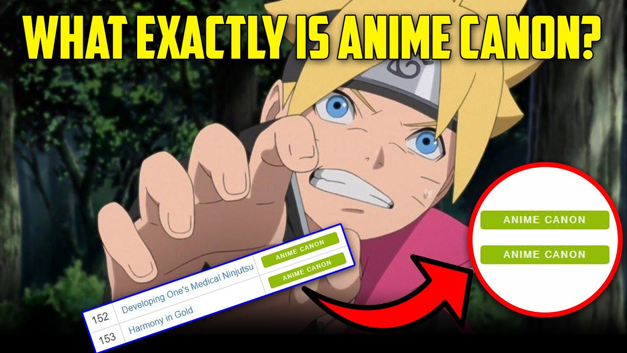 What Exactly Is Anime Canon?