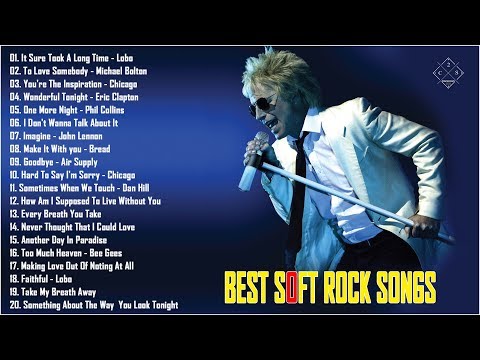 Relaxing Beautiful Soft Rock Love Songs 70s 80s 90s - Phil Collins, Lobo, Air Supply, Bee Gees,...