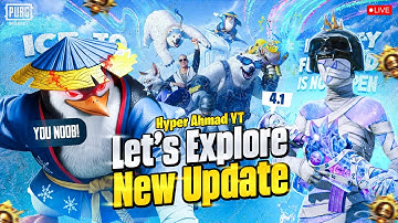 AJ EVENT EXPLORE KRTY HAIN | FROSTY FUNLAND NEW UPDATE 4.1 | PUBG MOBILE  | HyperAhmadYT