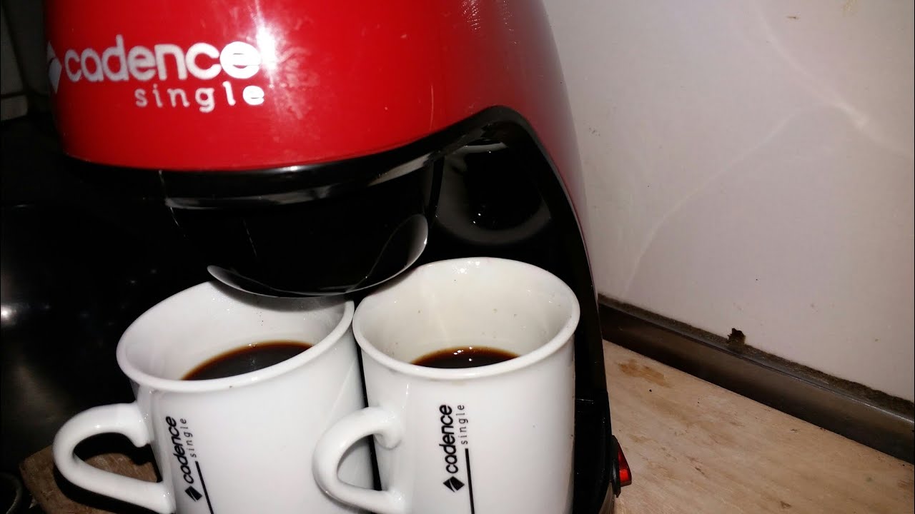 TESTANDO A CAFETEIRA CADENCE SINGLE - YouTube