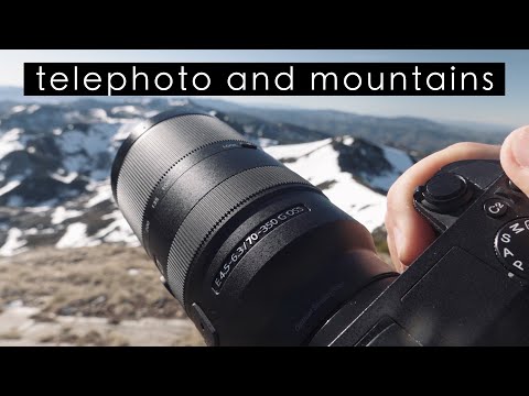 Sony 70-350mm ~ first impressions from the highest peak in Lugo