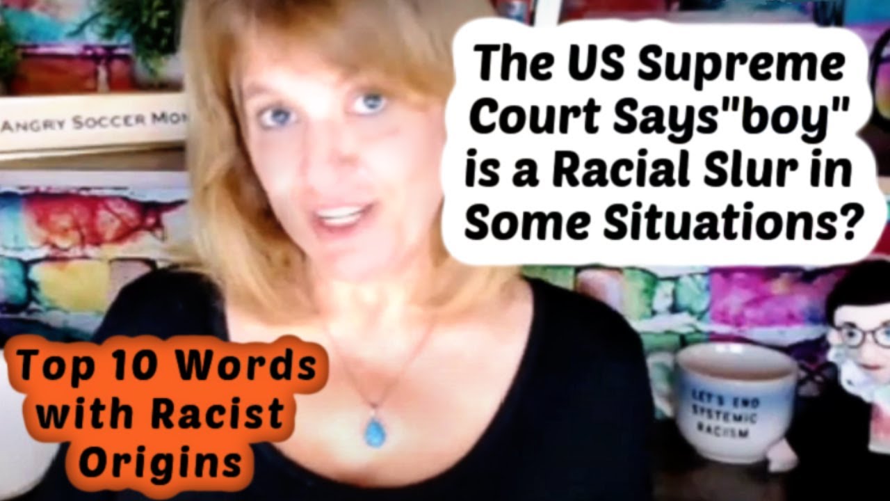 Top Ten Words And Phrases We Use That Have Racist Origins That You Should Know Youtube