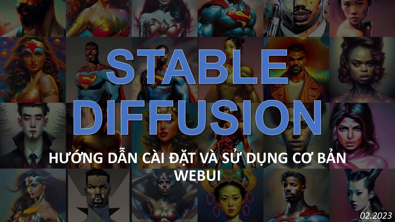Stable Diffusion web UI - Hướng dẫn cài đặt trên PC và sử dụng cơ bản ...