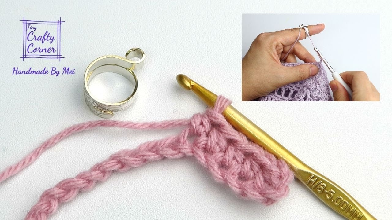 Carp crochet yarn tension guide ring setup tutorial 🤩These rings are , yarn  crochet