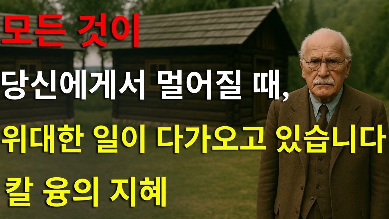 우주가 당신을 모든 것으로부터 멀어지게 할 때, 그것은 놀라운 일이 일어나기 직전이라는 뜻입니다 | 칼 융의 지혜