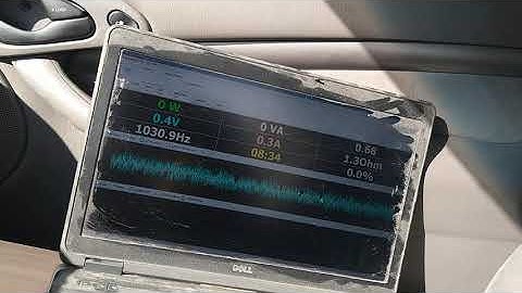 Toro Tech R6 with a SPL LAB clamp meter