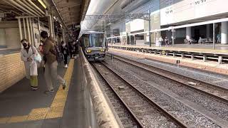 223系湖西線新快速敦賀行き京都駅到着発車。