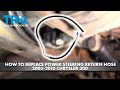 How to Replace Power Steering Return Hose 2005-2010 Chrysler 300