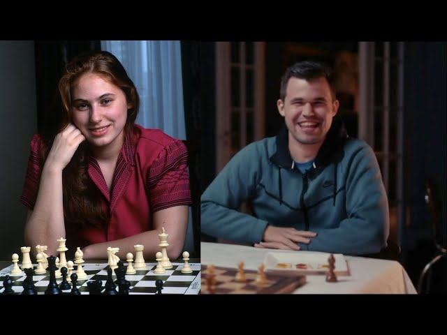 Magnus Carlsen gets tricked by Judit Polgar aka the chess queen #chess