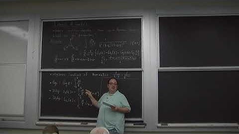 Claude Duhr: Integrals and Symbols, part 1