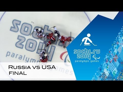 Russia vs USA gold medal game highlights | Ice sledge hockey | Sochi 2014 Paralympic Winter Games