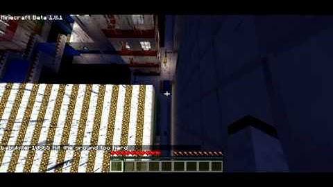 minecraft aventure map (mirror edge) part 1